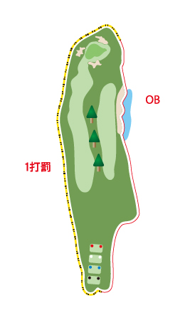 INコース HOLE 10 / Par 4