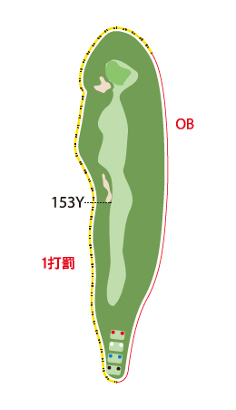 INコース HOLE 11 / Par 4