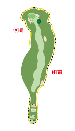 INコース HOLE 14 / Par 5