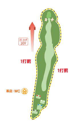 INコース HOLE 15 / Par 4