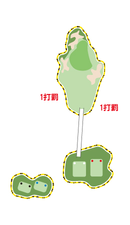 INコース HOLE 17 / Par 5