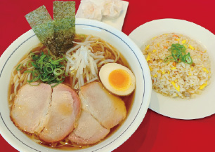 豚骨醤油ラーメンセット